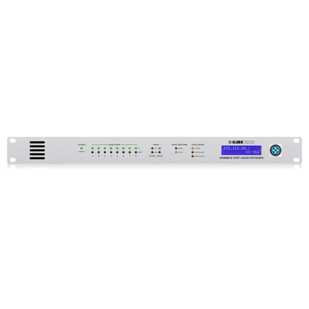KLARK TEKNIK DN9680 8 Port AES50 Extender Ve Multiplexer (1000 Metreye Kadar)