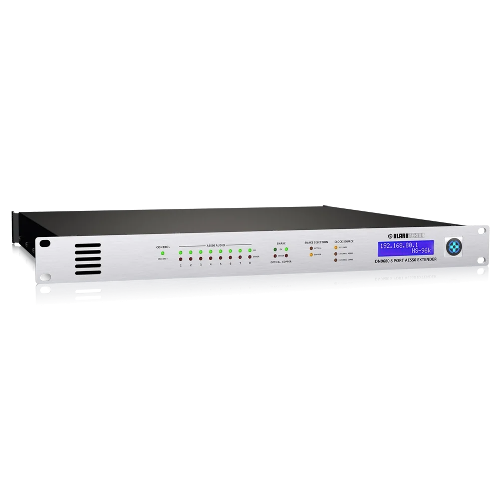 KLARK TEKNIK DN9680 8 Port AES50 Extender Ve Multiplexer (1000 Metreye Kadar)