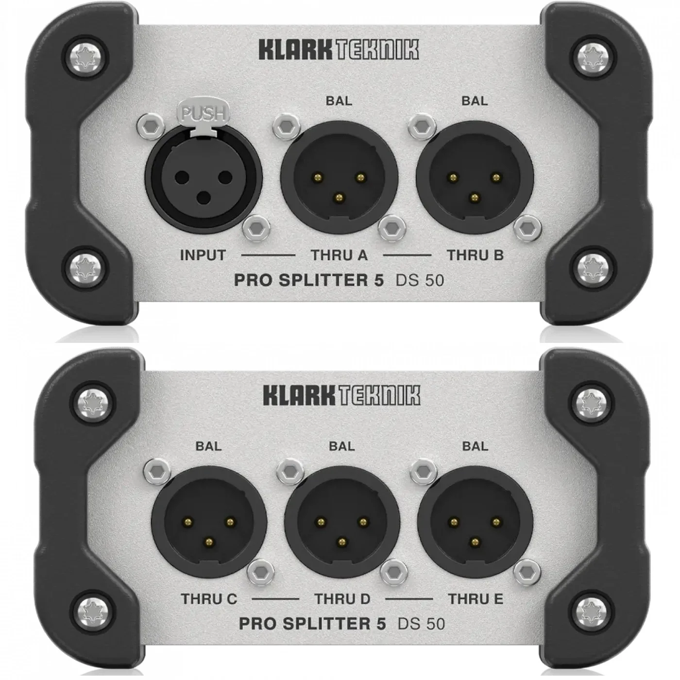 Klark Teknik DS 50 Pasif 1-Giriş/5-Çıkış Sinyal Splitter