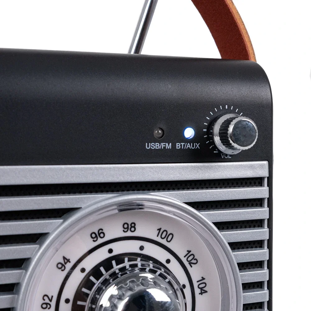 KOZMOS Retro Radyo ve Bluetooth Hoparlör