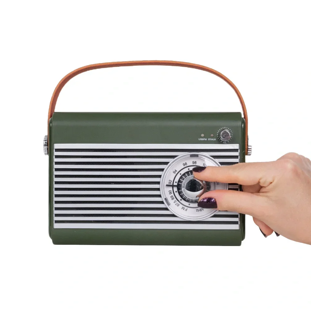 KOZMOS FB-R402-FG Retro Radyo ve Bluetooth Hoparlör
