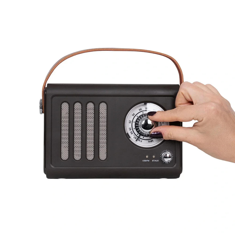 KOZMOS FB-R403-RW Retro Radyo ve Bluetooth Hoparlör