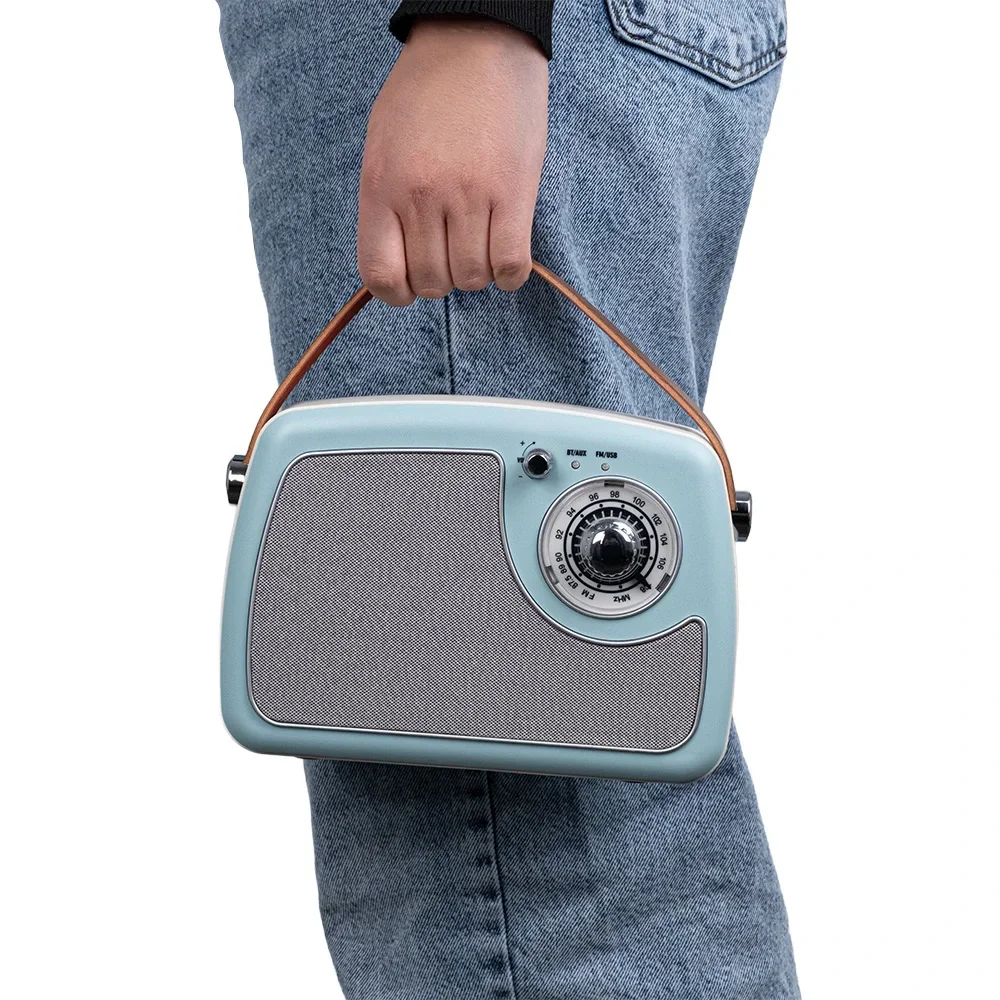 KOZMOS FB-R902-BLUE Retro Radyo ve Bluetooth Hoparlör