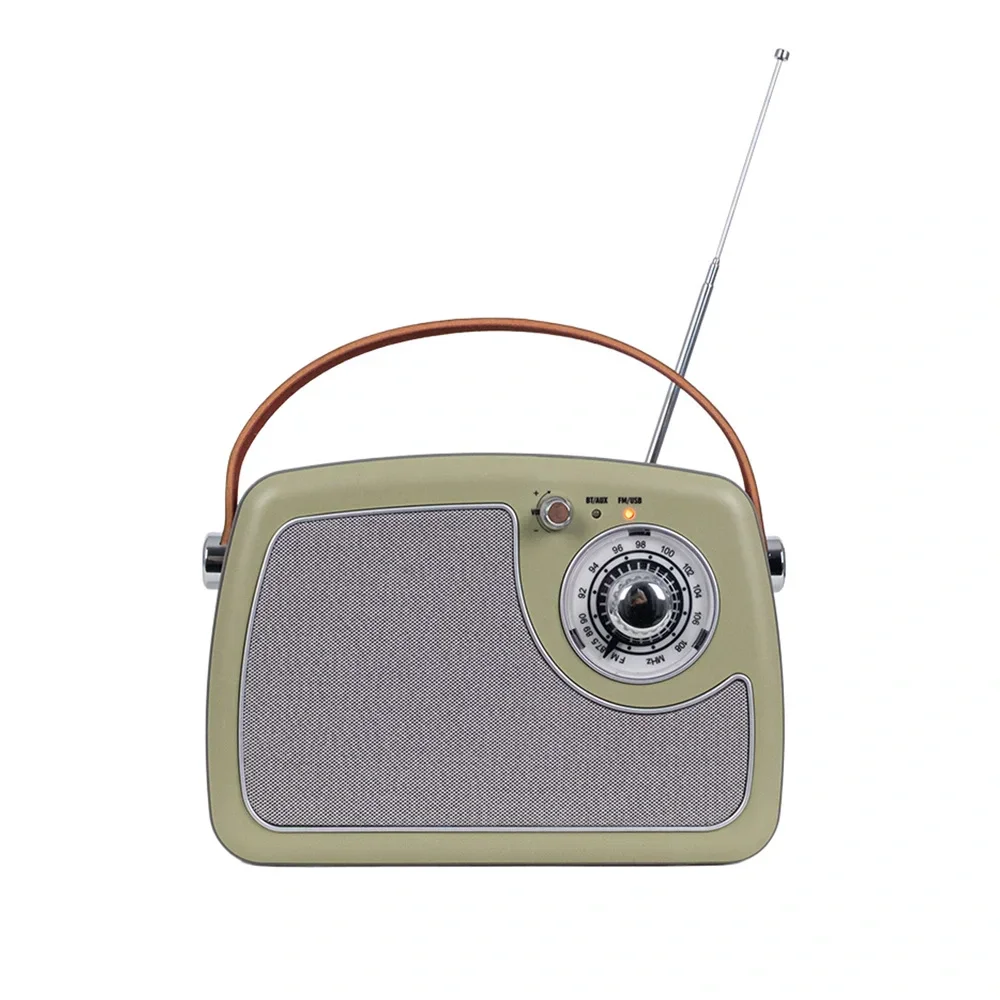 KOZMOS FB-R902-GREEN Retro Radyo ve Bluetooth Hoparlör
