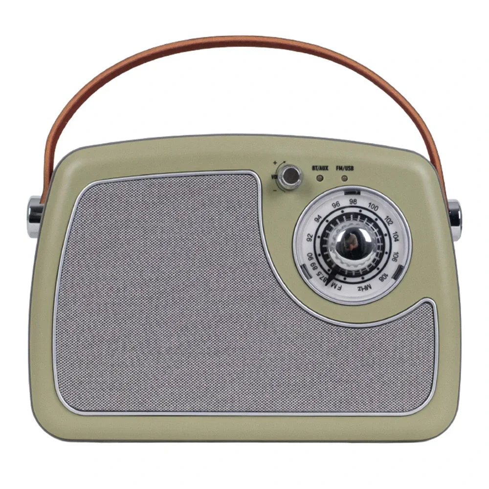 KOZMOS FB-R902-GREEN Retro Radyo ve Bluetooth Hoparlör