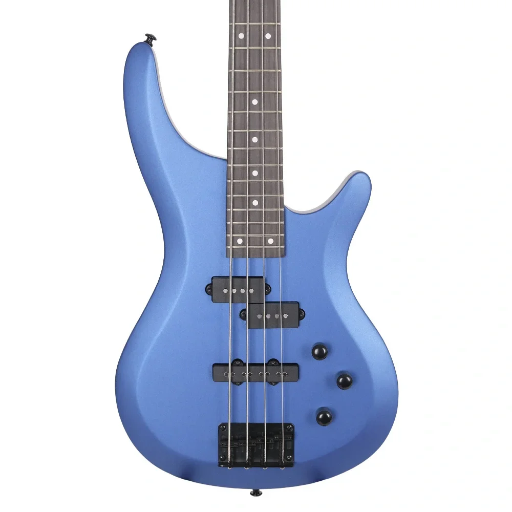 KOZMOS KBG-385-DBL Mavi Bas Gitar