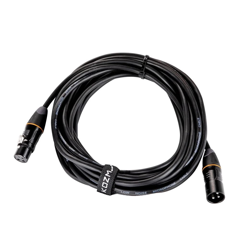Kozmos KCL-020-6M XLR-XLR 6M Mikrofon Kablosu