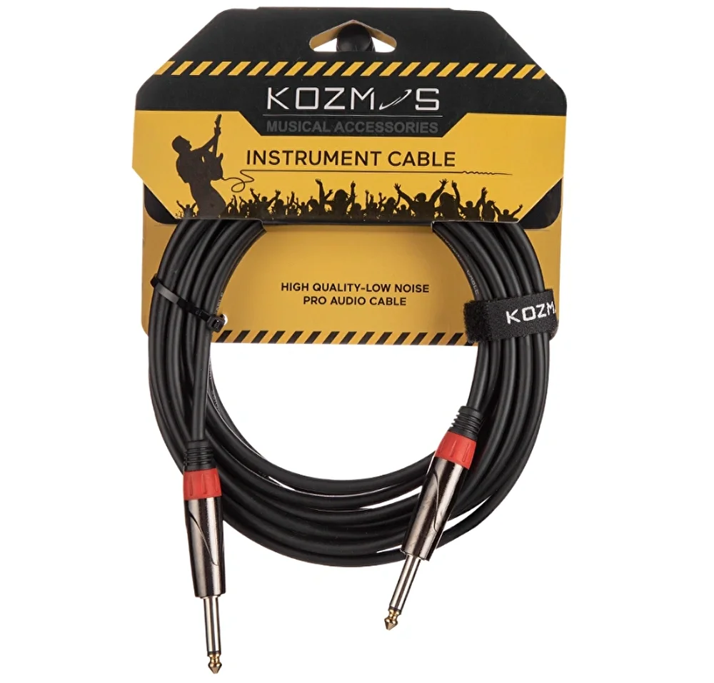 Kozmos KCL-021J-3M Non-Noise 3-metre Enstrüman Kablosu