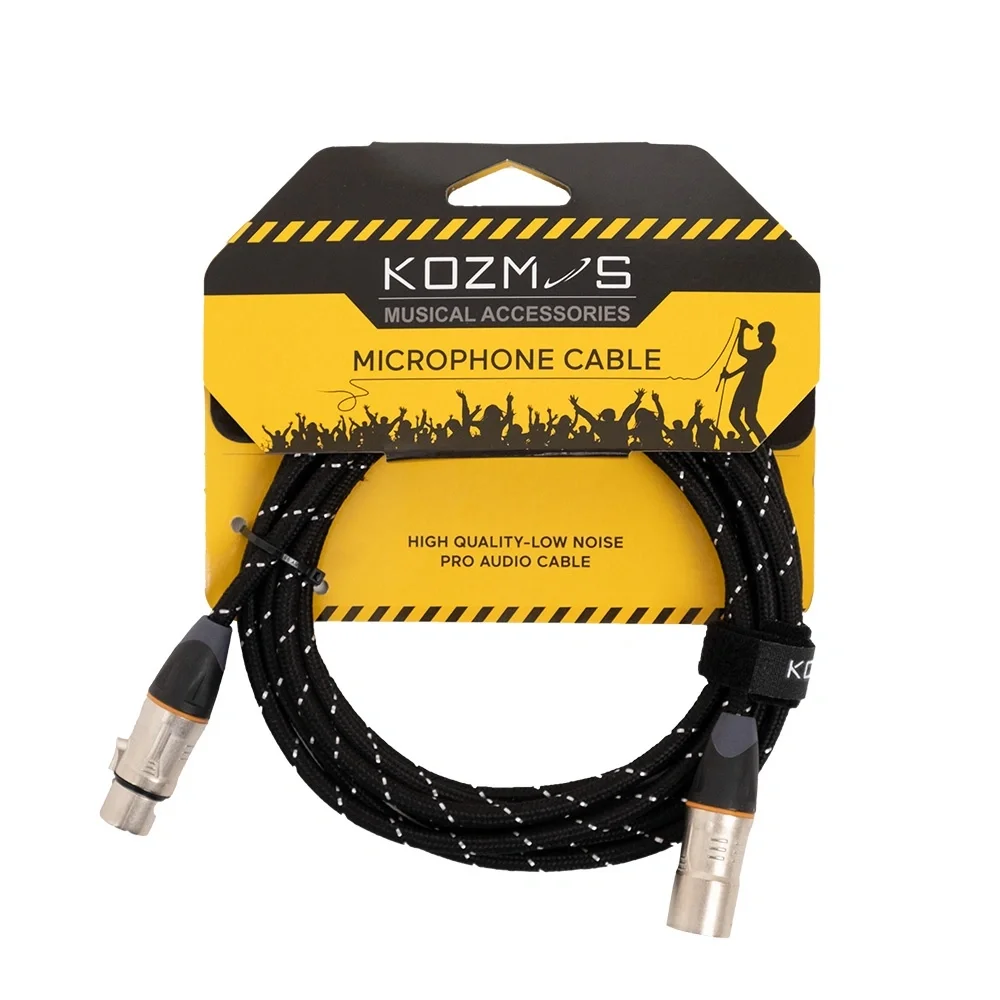 KOZMOS KCL-024-10M XLR-XLR Mikrofon Kablosu