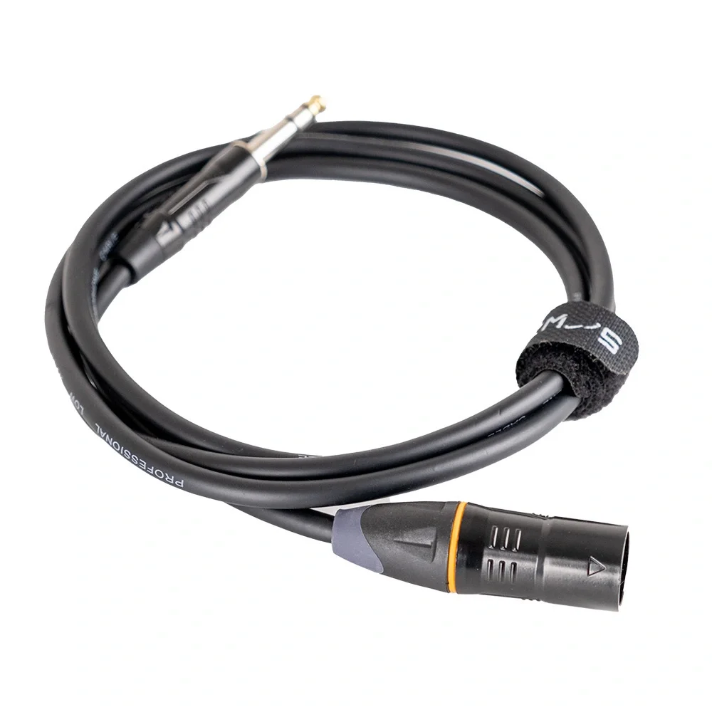Kozmos KCL-061-10M Dengeli XLR Erkek – 6,35 mm TRS Erkek Kablo (10 m)