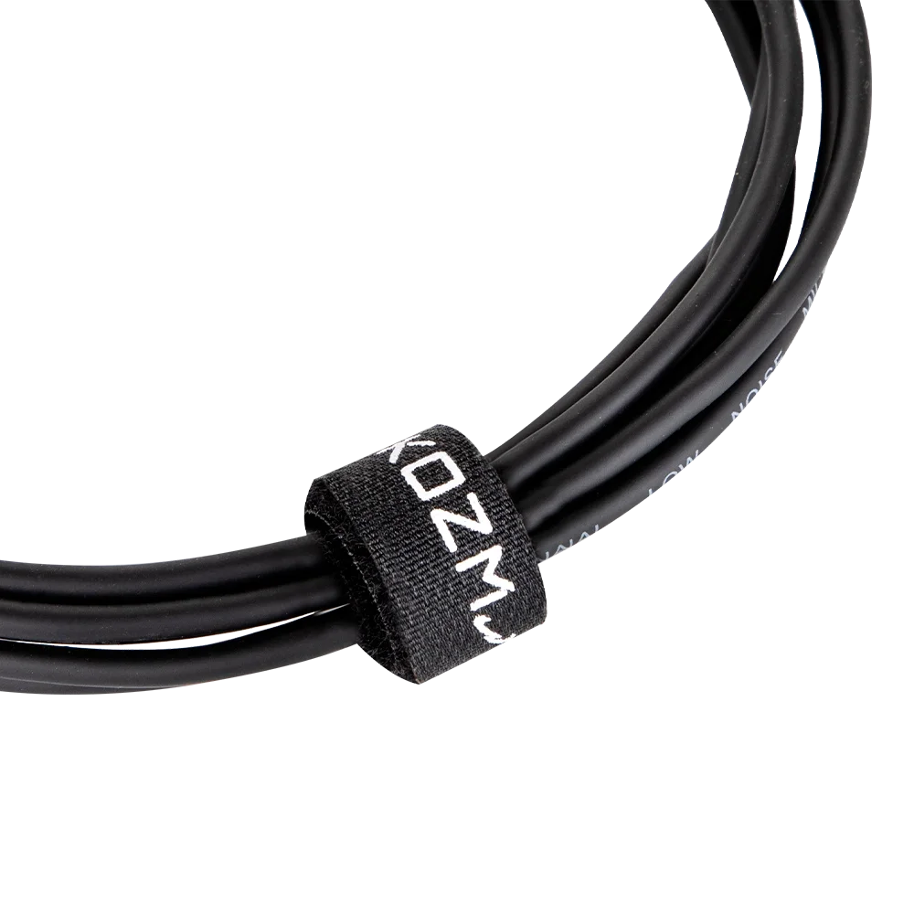 Kozmos KCL-160-3M 3,5mm Siyah/Gri Stereo 3mt AUX Kablosu