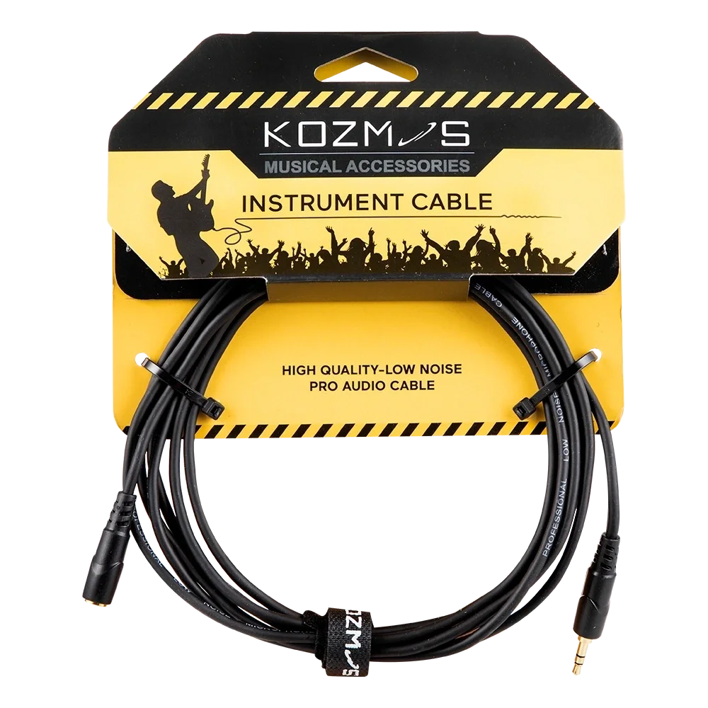 Kozmos KCL-223-6M Stereo 3,5mm - 3,5 MM 6mt Dişi Stereo Kablo