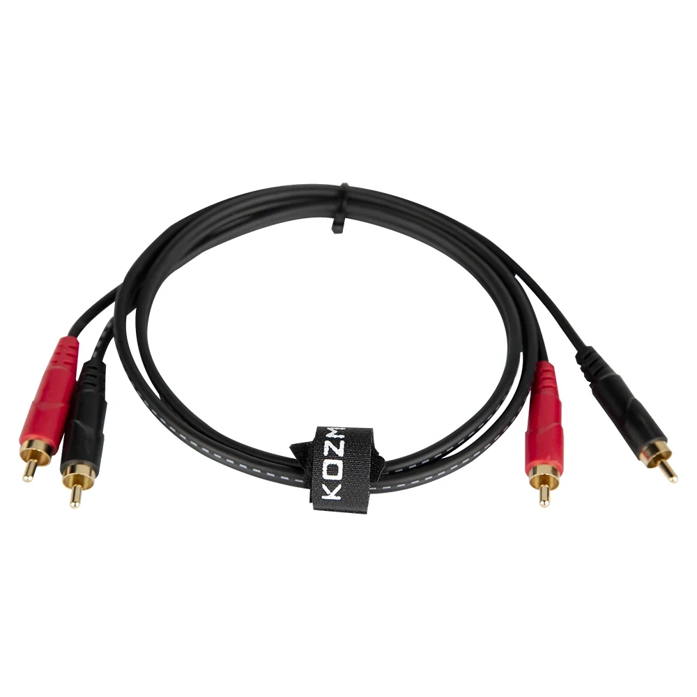 Kozmos KCL-244-1M 2 x RCA (E) - 2 x RCA (E) / 1M Kablo