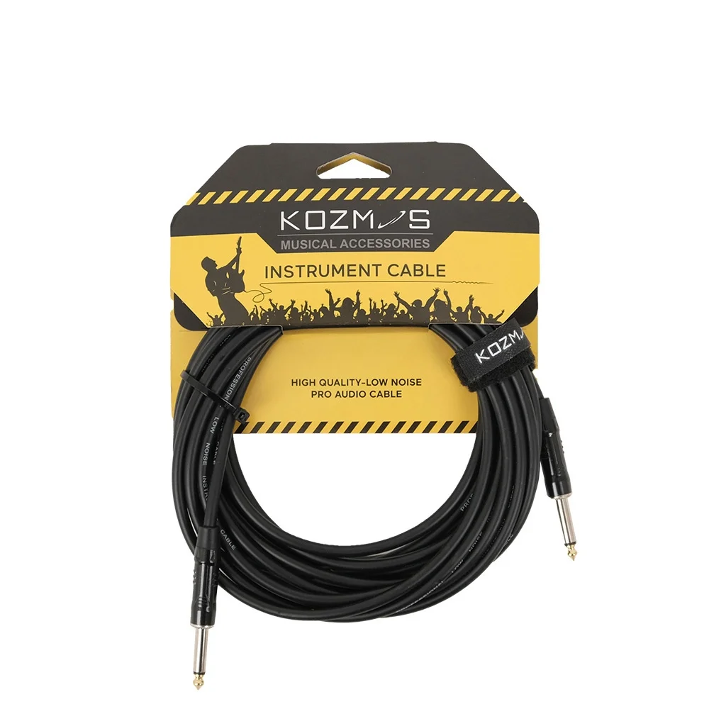 Kozmos KCL-286-6M Mono 6.35mm 6M Kablo