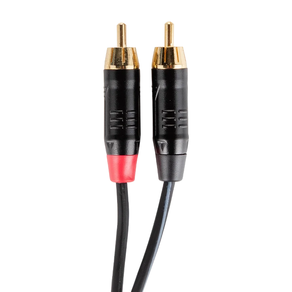 Kozmos KCL-329-3M 2 x 6,35mm Mono - 2 x RCA 3mt Kablo
