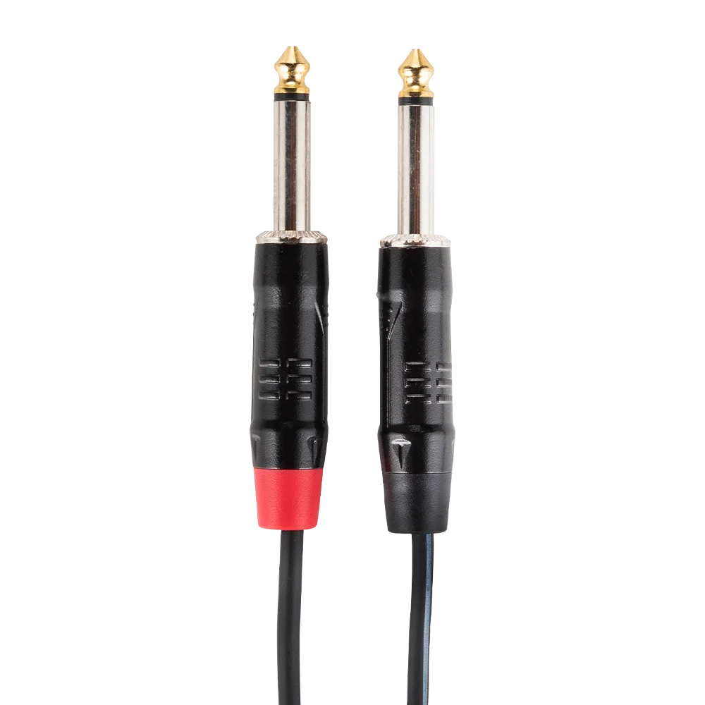 Kozmos KCL-329-3M 2 x 6,35mm Mono - 2 x RCA 3mt Kablo