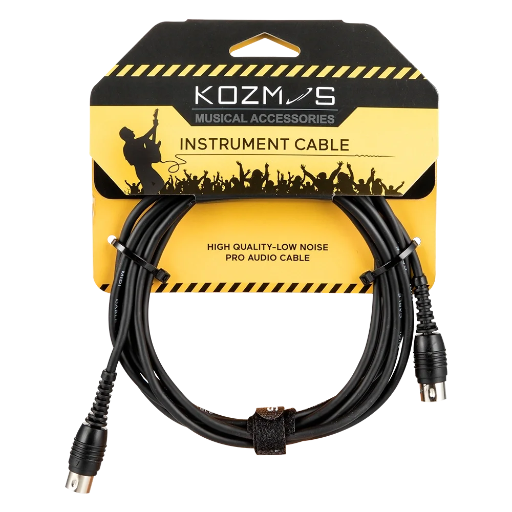 Kozmos KCL-404-1.5M 5 Pin -1.5-metre MIDI Kablo