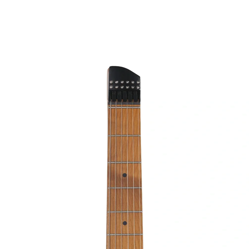 KOZMOS KEG-HL1APQ-TPU Headless Elektro Gitar