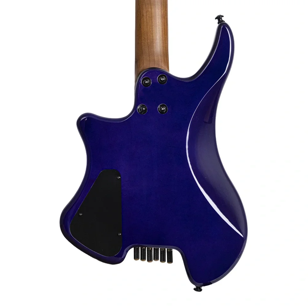 KOZMOS KEG-HLF1-APQ Perdesiz Headless Elektro Gitar