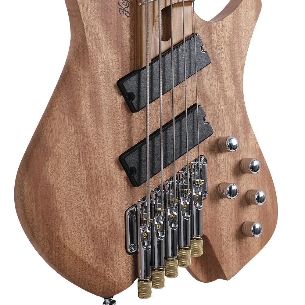 KOZMOS KHB-HFLB5-NT 5 Telli Headless Bas Gitar