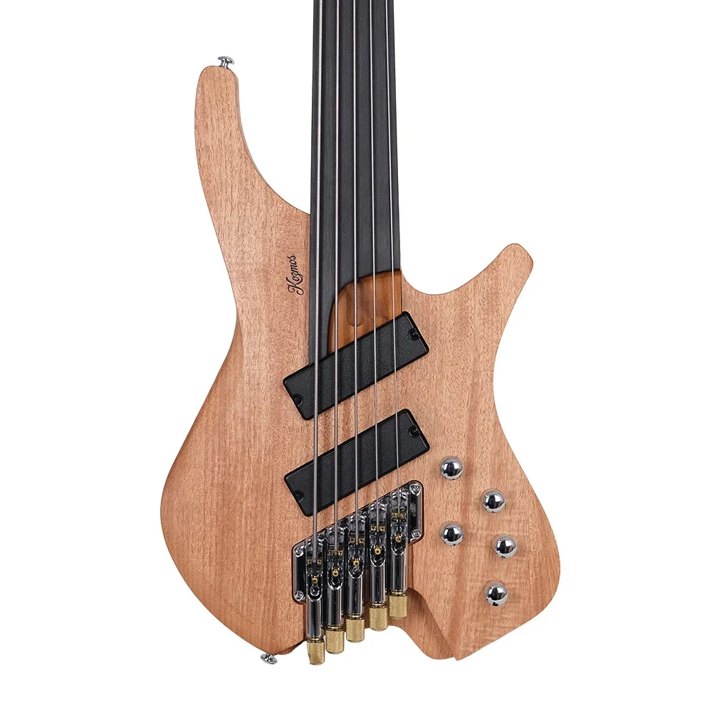 KOZMOS KHB-HFLB5-NT 5 Telli Headless Bas Gitar