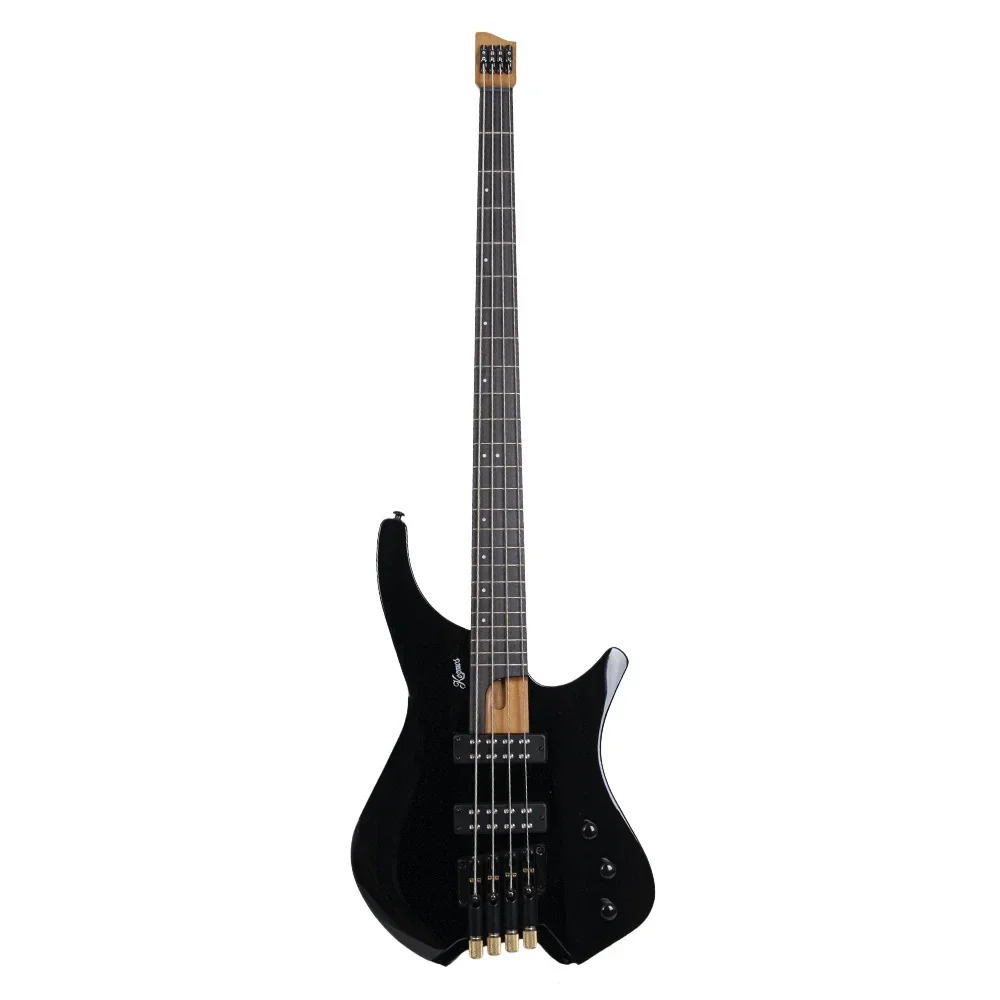 KOZMOS KHB-HLB4-BK Headless Bas Gitar