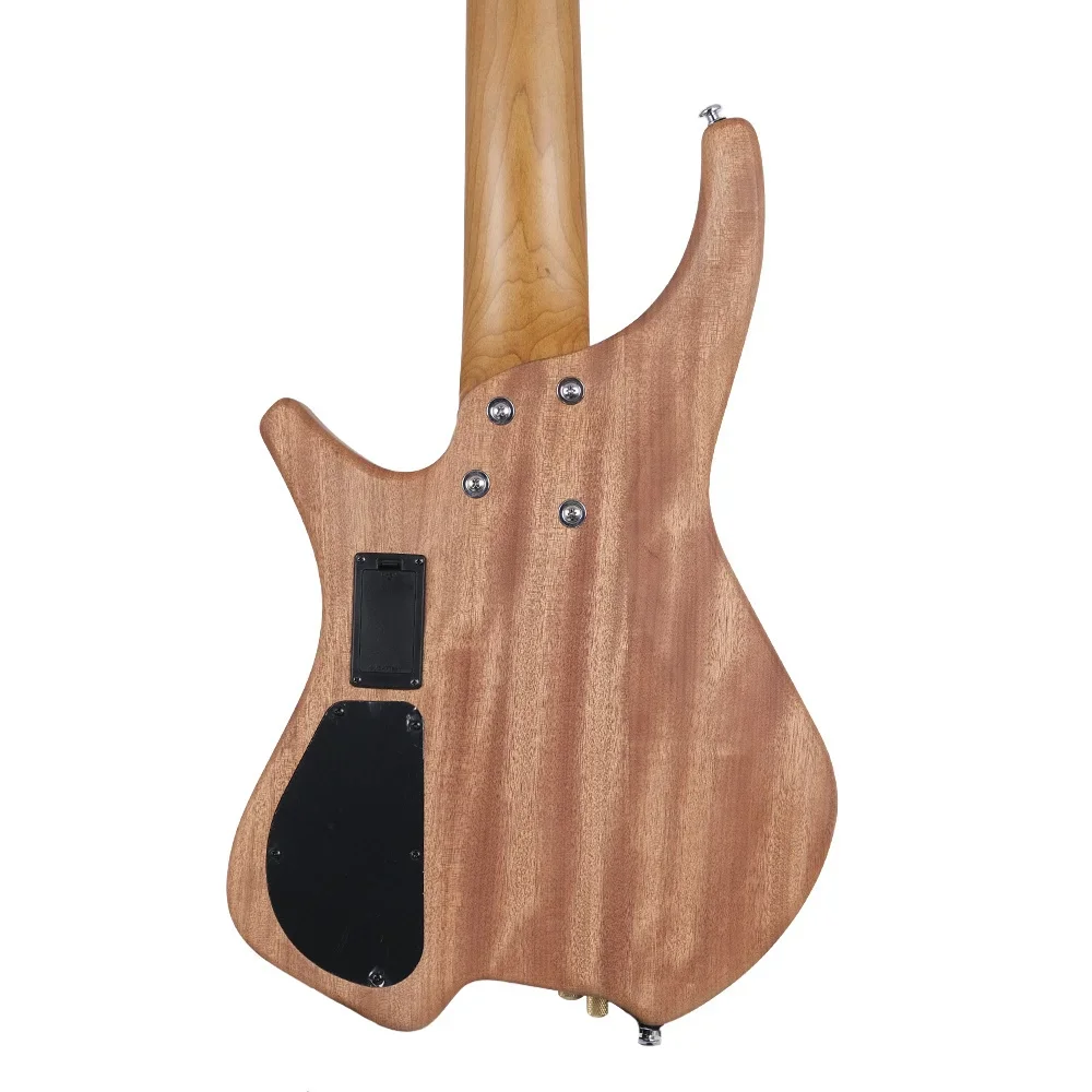 KOZMOS KHB-HLB5-NT Perdesiz Headless 5 Telli Bas Gitar