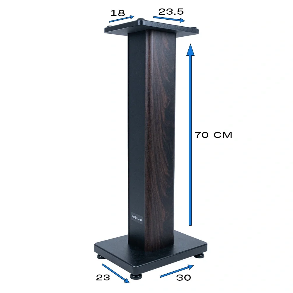 KOZMOS KS-SS041-70 hiFi Hoparlör Standı - Walnut