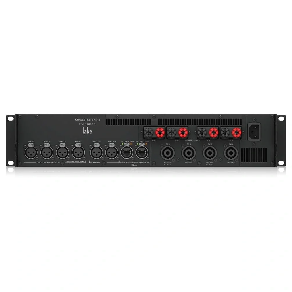 LAB GRUPPEN PLM 5K44 Power Amplifikatör 4x1250W Esnek Çıkış, Dante (Rental/PRO)