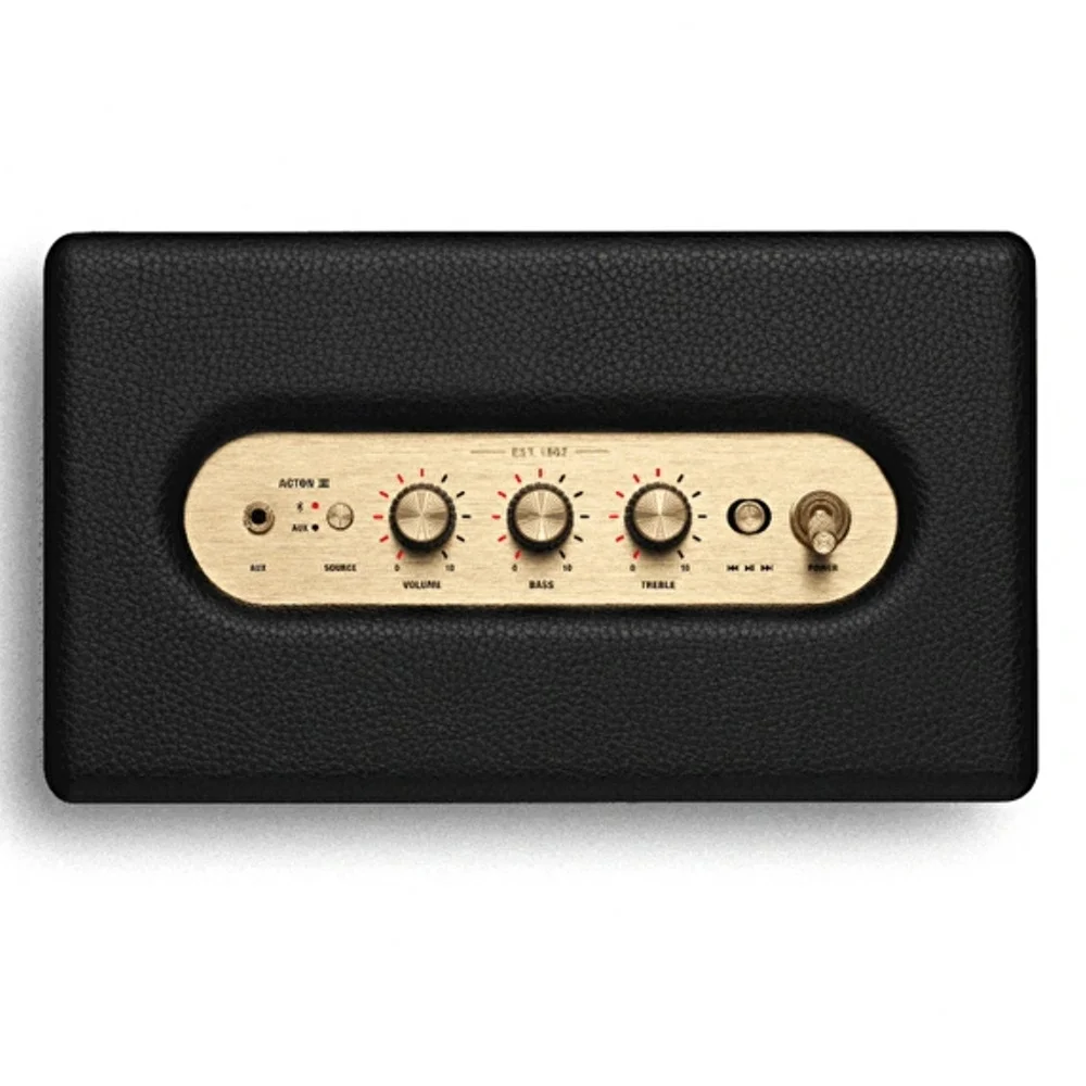 Marshall Acton III BT Siyah Bluetooth Hoparlör