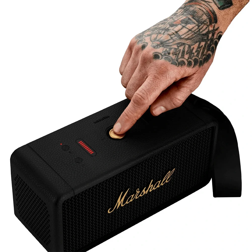 MARSHALL Middleton BT Hoparlör, Blk&amp;Brass Bluetooth Hoparlör