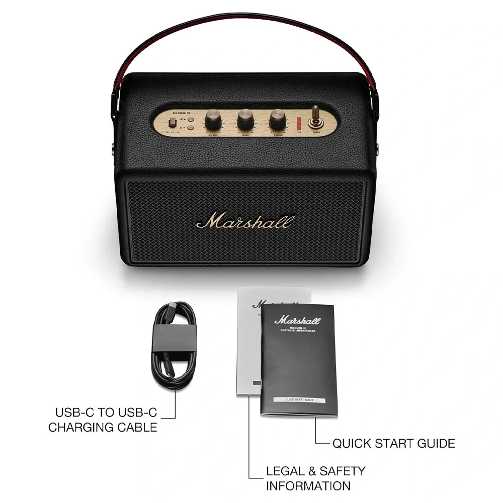 MARSHALL Kilburn III BT Bluetooth Hoparlör (Siyah)