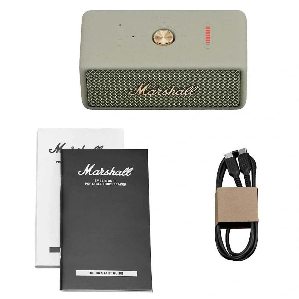 MARSHALL Emberton III Sage Yeşil Bluetooth Hoparlör