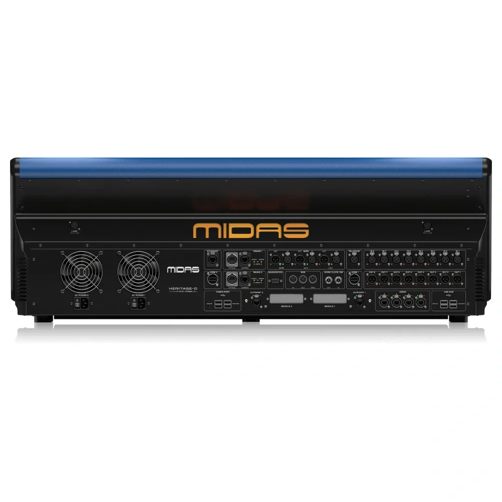 MIDAS HD96-24-CC-TP Canlı Müzik İçin Dijital Mikser ve Case