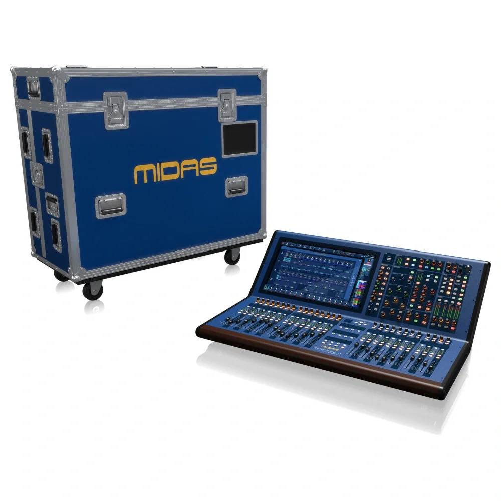 MIDAS HD96-24-CC-TP Canlı Müzik İçin Dijital Mikser ve Case