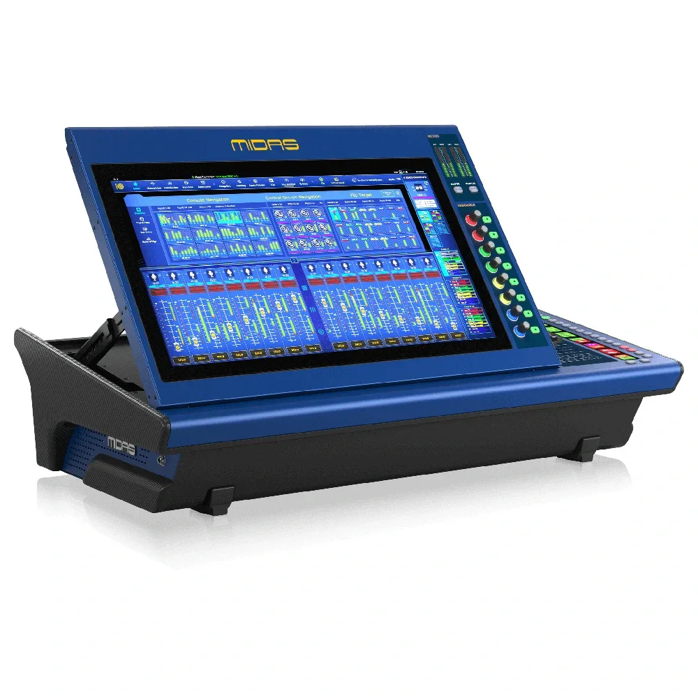 MIDAS HD96-AIR-CC-IP Canlı Müzik İçin Dijital Mikser 144 Giriş-Kanalı, 120 Miks Bus, 96 kHz Sample Rate Ve 21" Dokunmatik Ekran