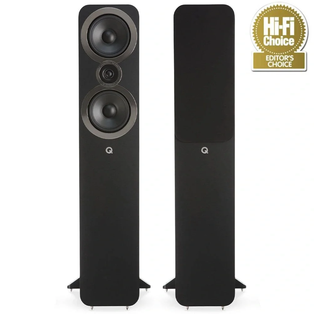 NuPrime Omnia A200 - Q Acoustics 3050i Black - QED XT40i 3M. hiFi Müzik Sistemi