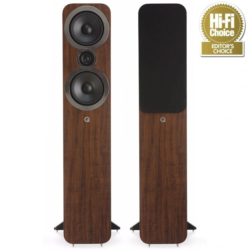 NuPrime Omnia Mini Set - Q Acoustics 3050i Walnut - QED XT25 3M. hiFi Müzik Sistemi