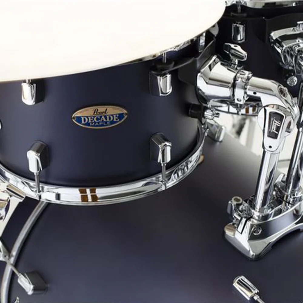 PEARL DMP905/C207 Decade Maple Ultramarine Velvet 5 Parça (20B/10T/12T/14F/14S) Aksamlı Akustik Davul Seti