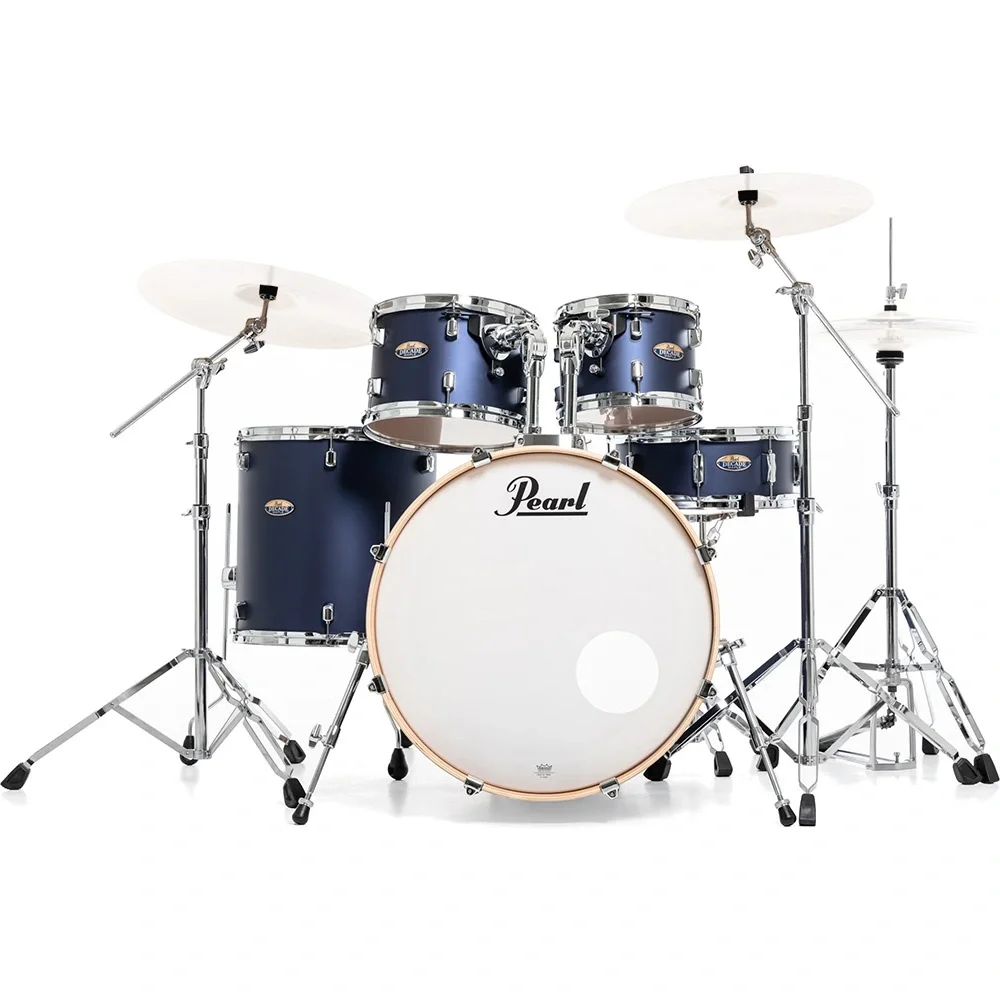 PEARL DMP925S/C207 Decade Maple Ultramarine Velvet 5 Parça (22B/10T/12T/16F/14S) Aksamlı Akustik Davul Seti