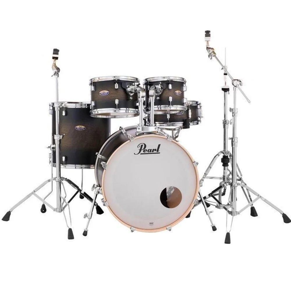 PEARL DMP925S/C262 Decade Maple 5 Parça (22B/10T/12T/16F/14S) Aksamlı Akustik Davul Seti