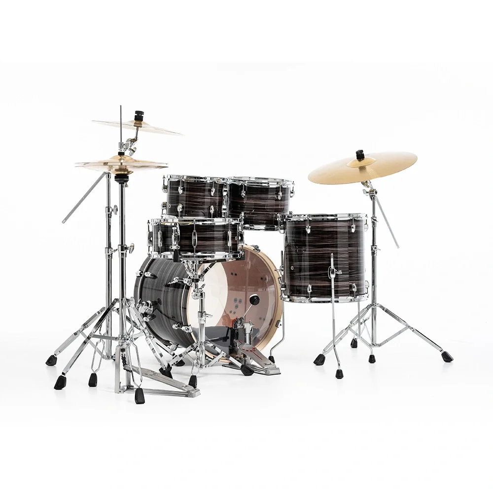 PEARL EXX705NBR/C779 Export EXX Metallic Amethyst Twist 5 Parça (20B/10T/12T/14F/14S) HWP-834 Aksam Setli ve Sabian SBR Zil Setli Akustik Davul Seti