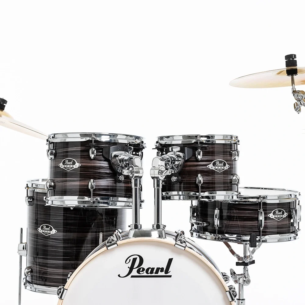 PEARL EXX705NBR/C779 Export EXX Metallic Amethyst Twist 5 Parça (20B/10T/12T/14F/14S) HWP-834 Aksam Setli ve Sabian SBR Zil Setli Akustik Davul Seti