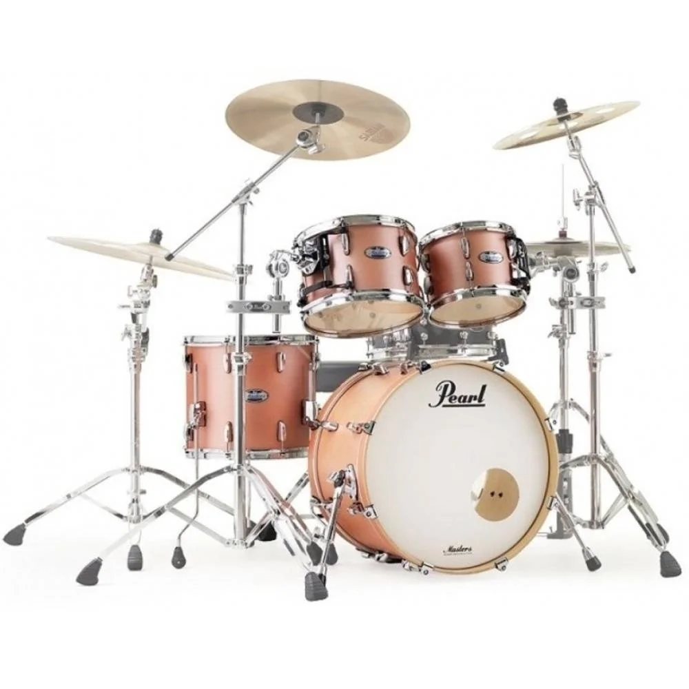 PEARL MCT924XEFP/C838 Masters Maple Complete 4 Parça (22B/10T/12T/14F) Akustik Davul Seti