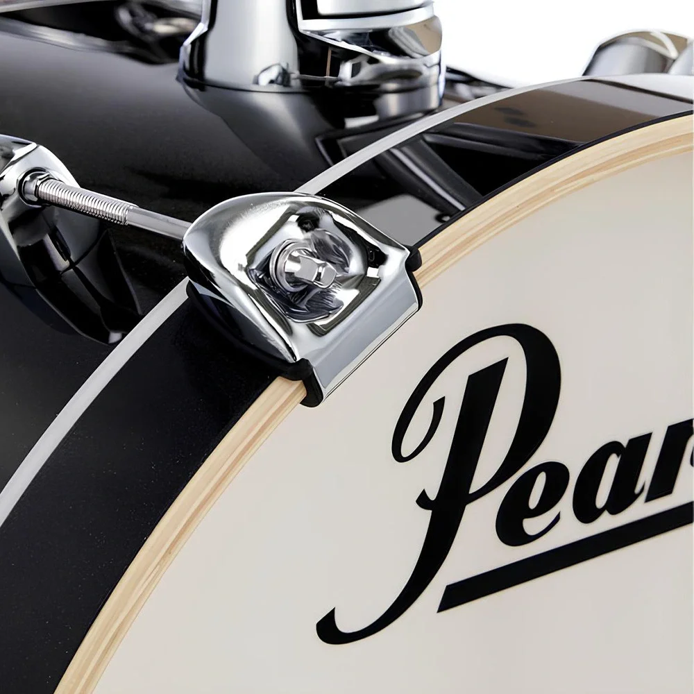 PEARL MDT764P/C701 Midtown Serisi Black Gold Sparkle 4 Parça (16B/10T/13F/13S) Akustik Davul Seti