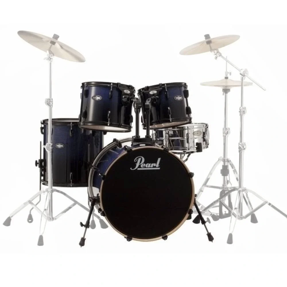 PEARL VBX923/B235 Vision Birch VBL Concord Fade 5 Parça (22B/10T/12T/16F/14S) Akustik Davul Seti