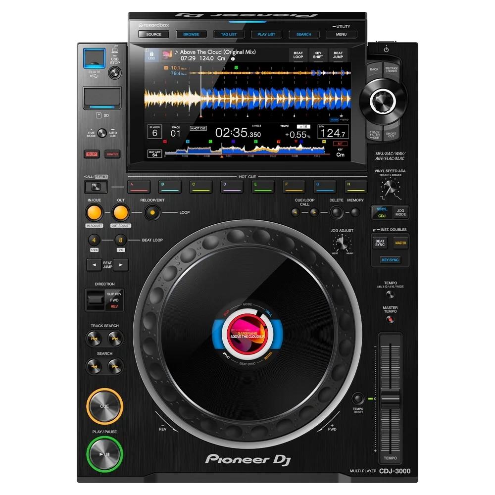 Pioneer SETUP SET2 |  ALPHATHETA CDJ-3000 DJ Multi Player / DJM-V10 DJ Mikseri Set