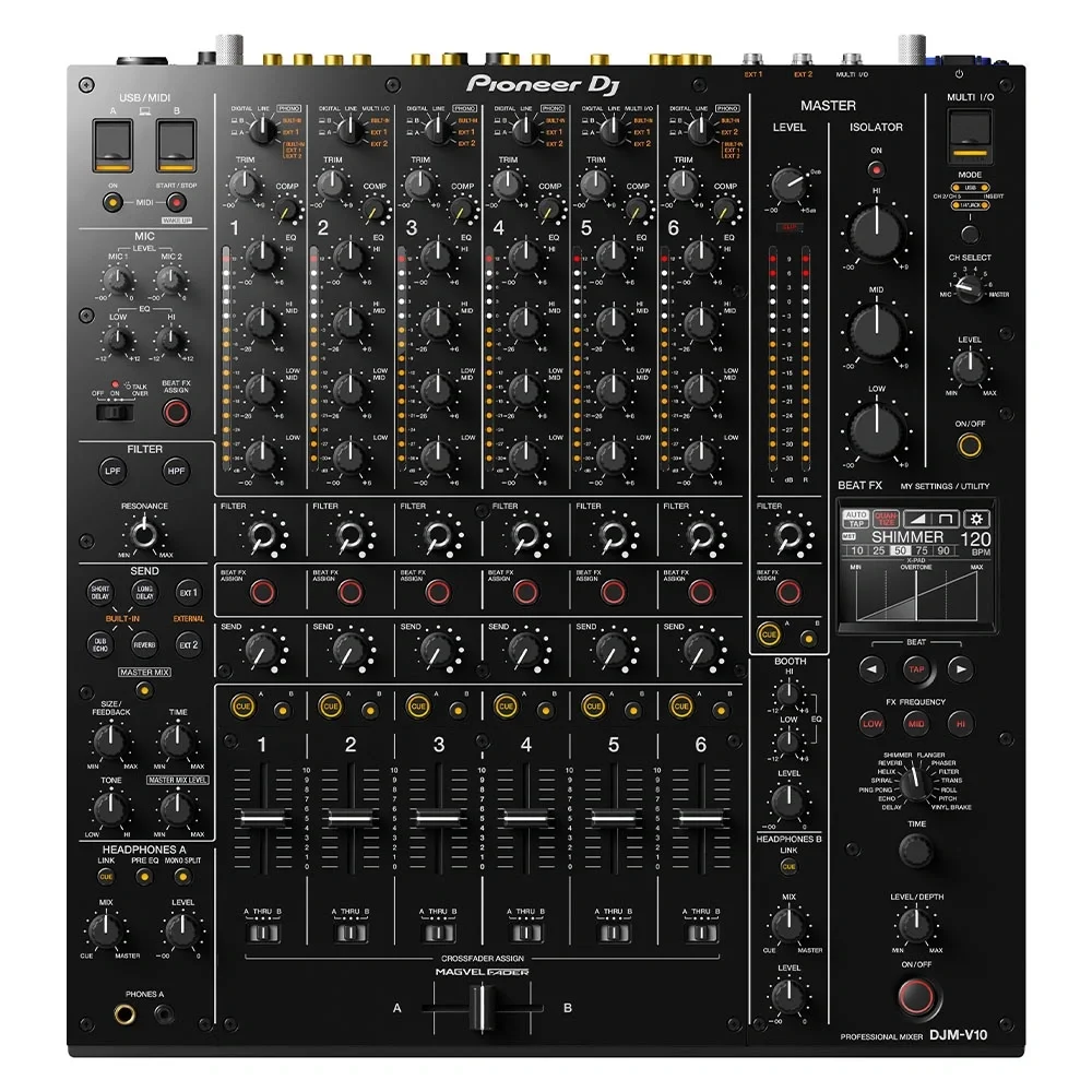Pioneer SETUP SET2 |  ALPHATHETA CDJ-3000 DJ Multi Player / DJM-V10 DJ Mikseri Set