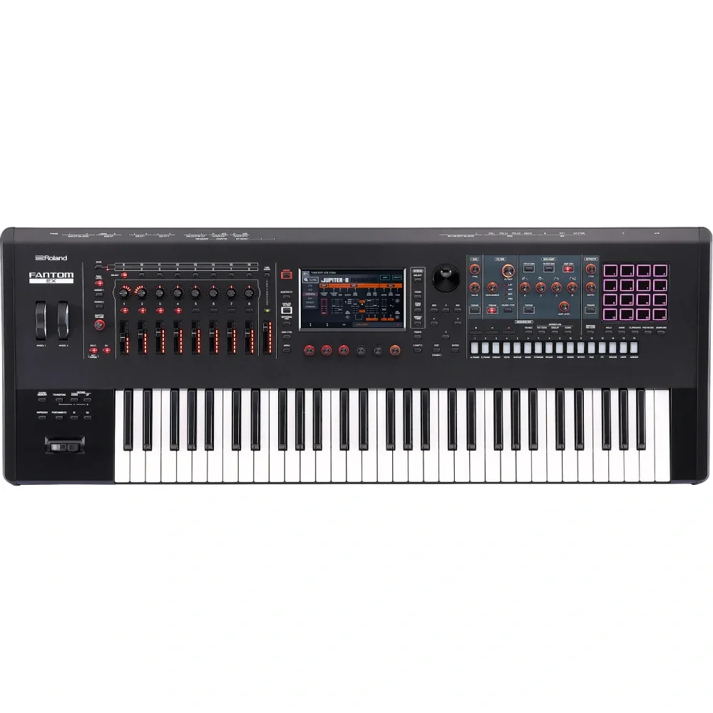 ROLAND FANTOM-6-EX Workstation Performans Klavyesi (Cloud Destekli)