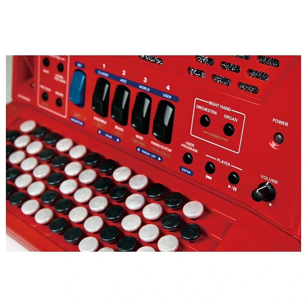 ROLAND FR-1XB RD V-Accordion - Butonlu Dijital Akordiyon (Kırmızı)